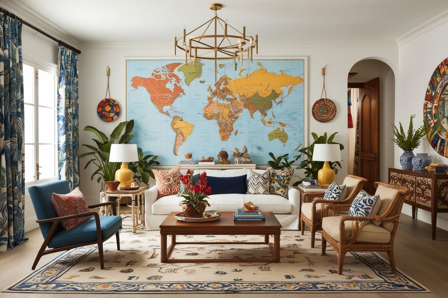 Global Interior Design Style – Creative Home Decoration Ideas & Inspiration | Paintit.ai - 1