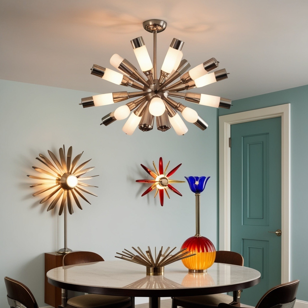 Googie Style Interior Design - Discover Bold Ideas for Your Space | Paintit.ai - 5