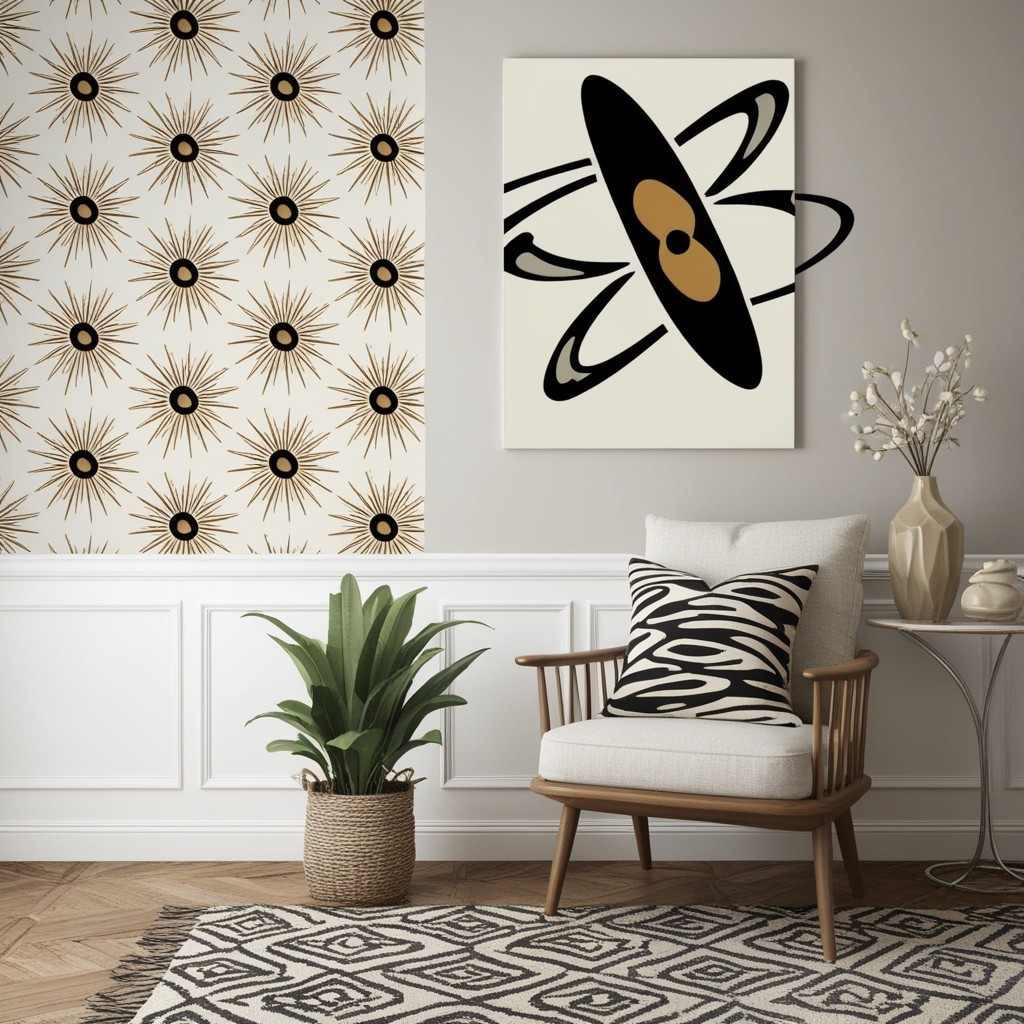 Googie Style Interior Design - Discover Bold Ideas for Your Space | Paintit.ai - 7