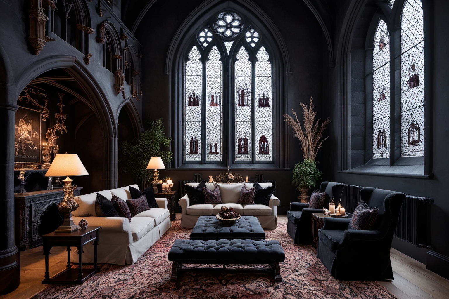 
Gothic Style Interior Design – Key Features, Trends, and Ideas for Your Space | Paintit.ai
 - 1