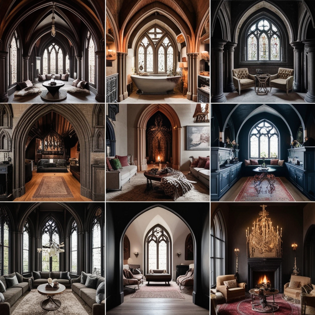 
Gothic Style Interior Design – Key Features, Trends, and Ideas for Your Space | Paintit.ai
 - 8