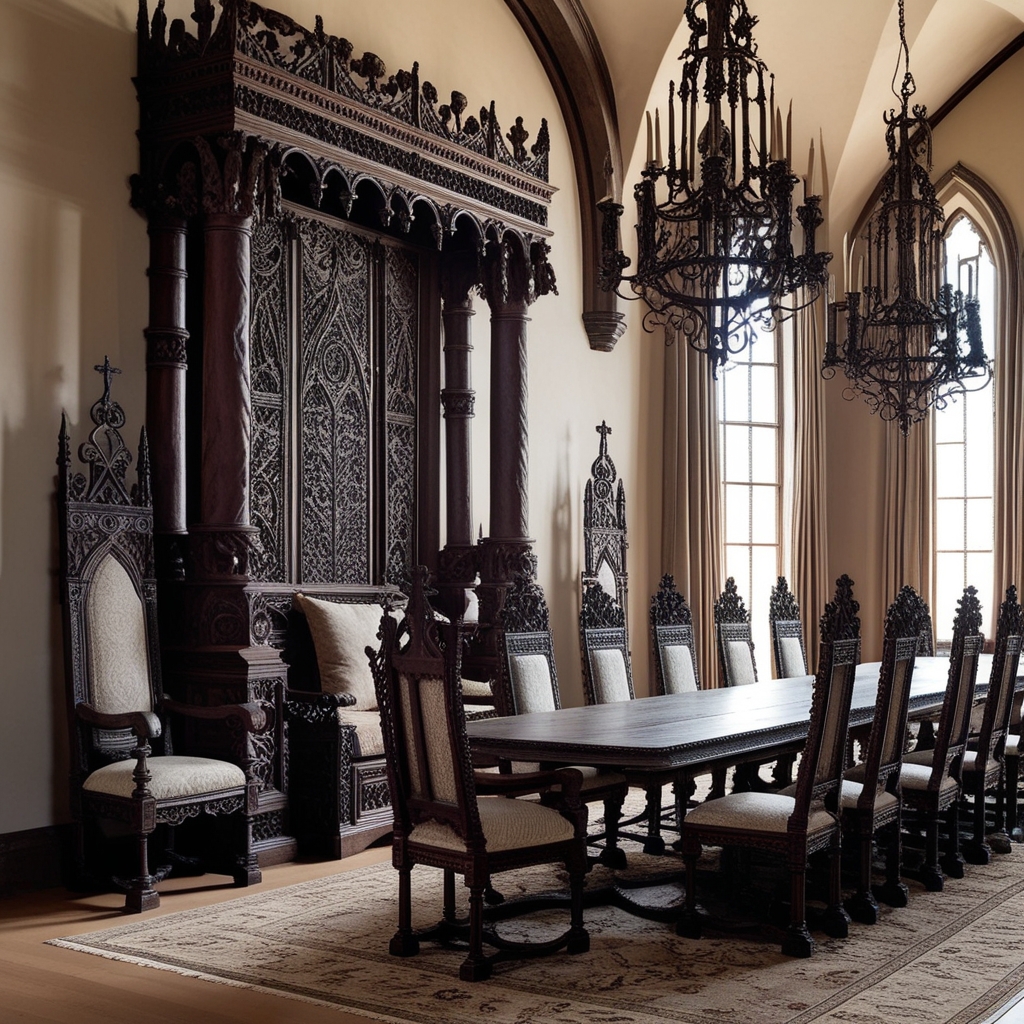 
Gothic Style Interior Design – Key Features, Trends, and Ideas for Your Space | Paintit.ai
 - 5