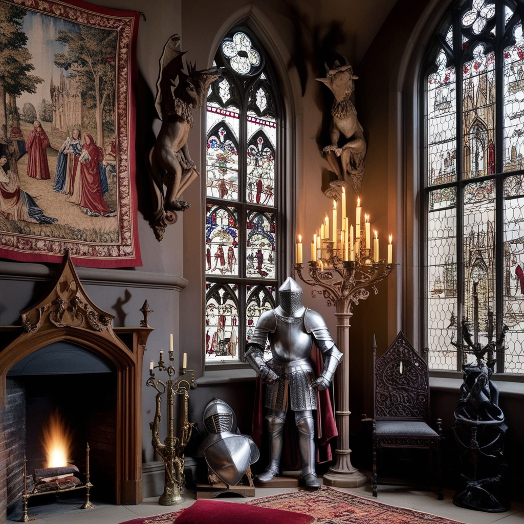 
Gothic Style Interior Design – Key Features, Trends, and Ideas for Your Space | Paintit.ai
 - 6