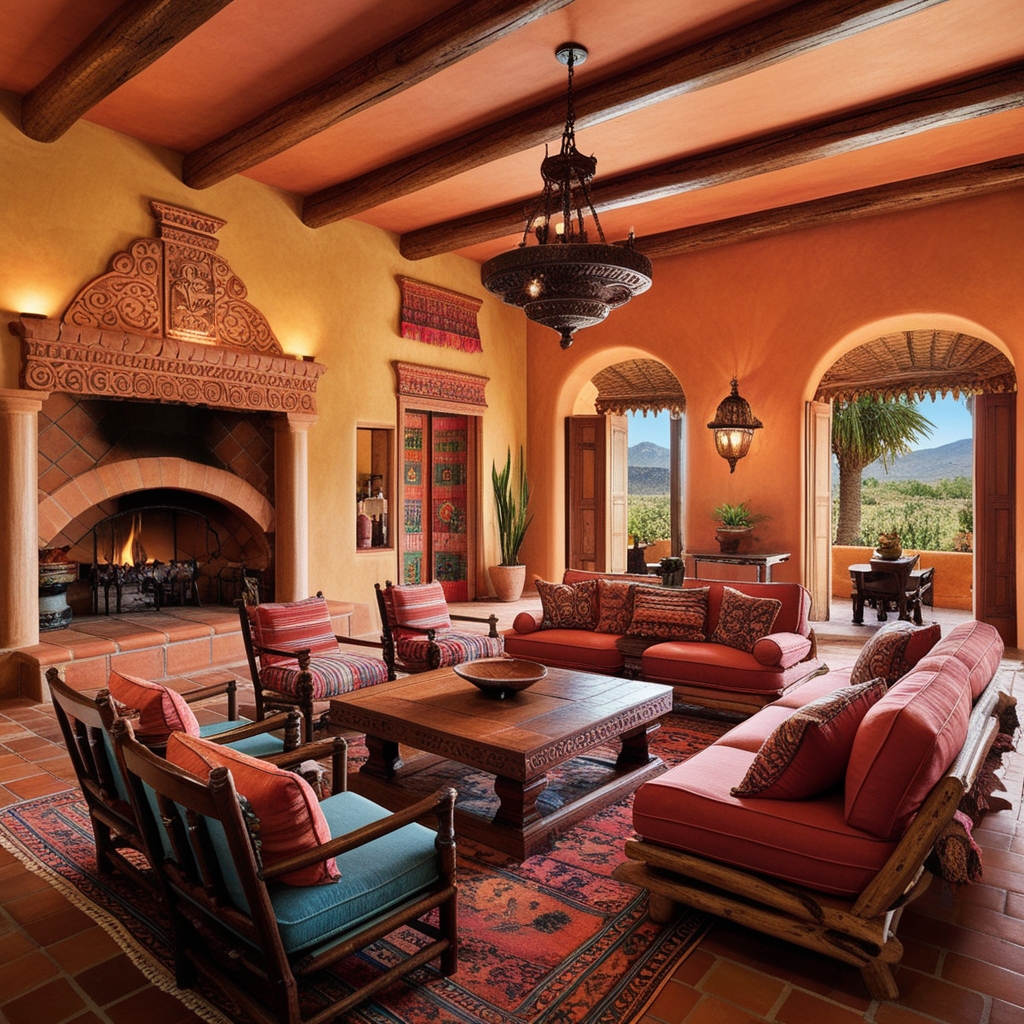 
Hacienda Style Interior Design – Creative Ideas & Solutions | Paintit.ai
 - 3