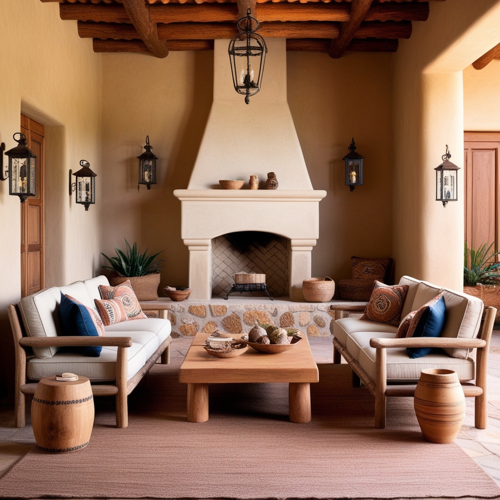 
Hacienda Style Interior Design – Creative Ideas & Solutions | Paintit.ai
 - 4