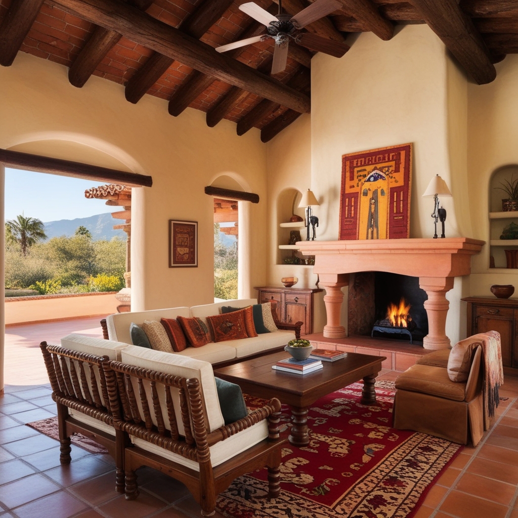 
Hacienda Style Interior Design – Creative Ideas & Solutions | Paintit.ai
 - 7