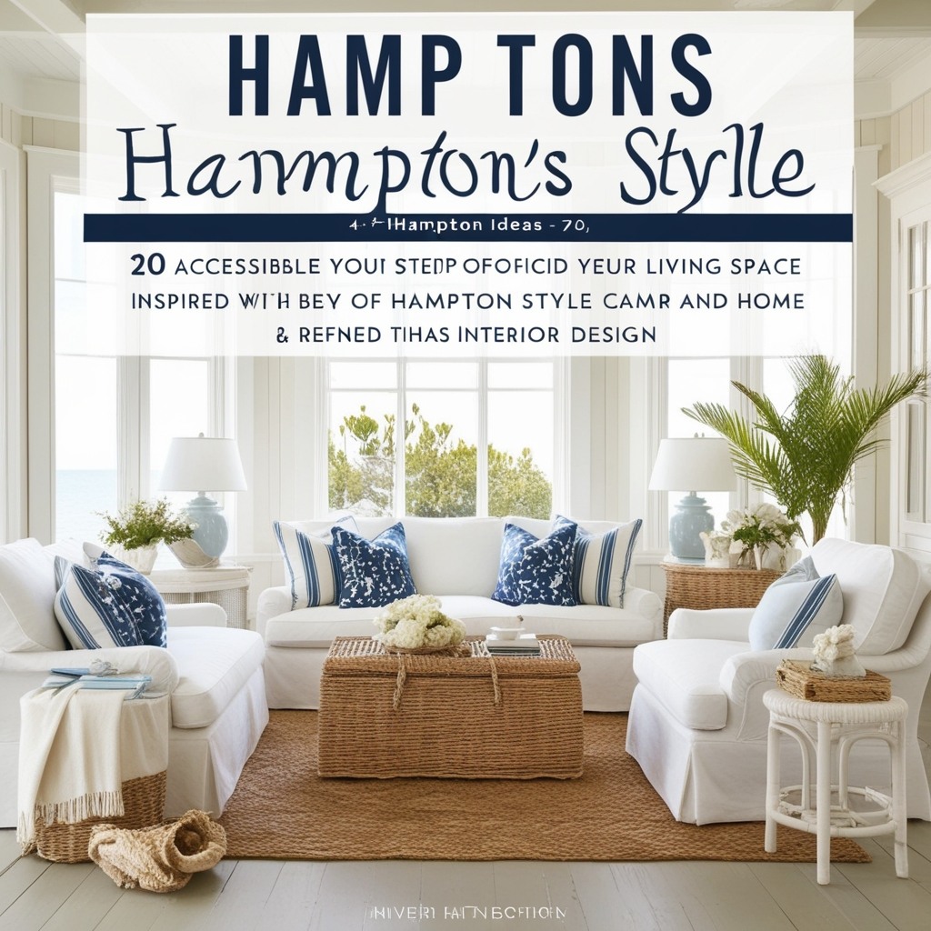 Hamptons Style Interior Design - Explore Inspired Ideas | Paintit.ai - 2