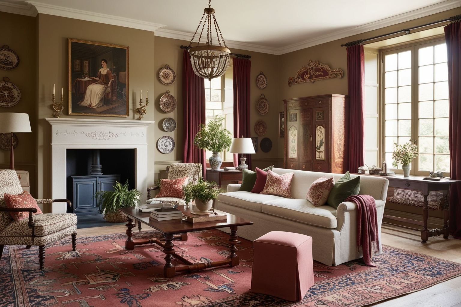 Heritage Style Interior Design - Explore Inspiring Ideas | Paintit.ai - 1