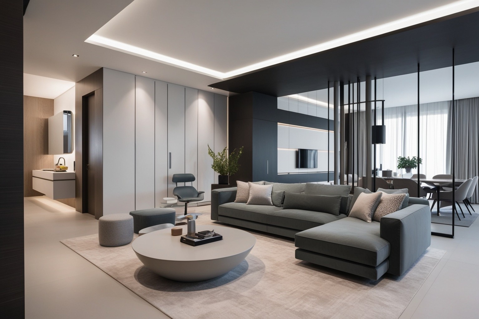 High Tech Style Interior Design - Explore Modern Solutions | Paintit.ai - 1