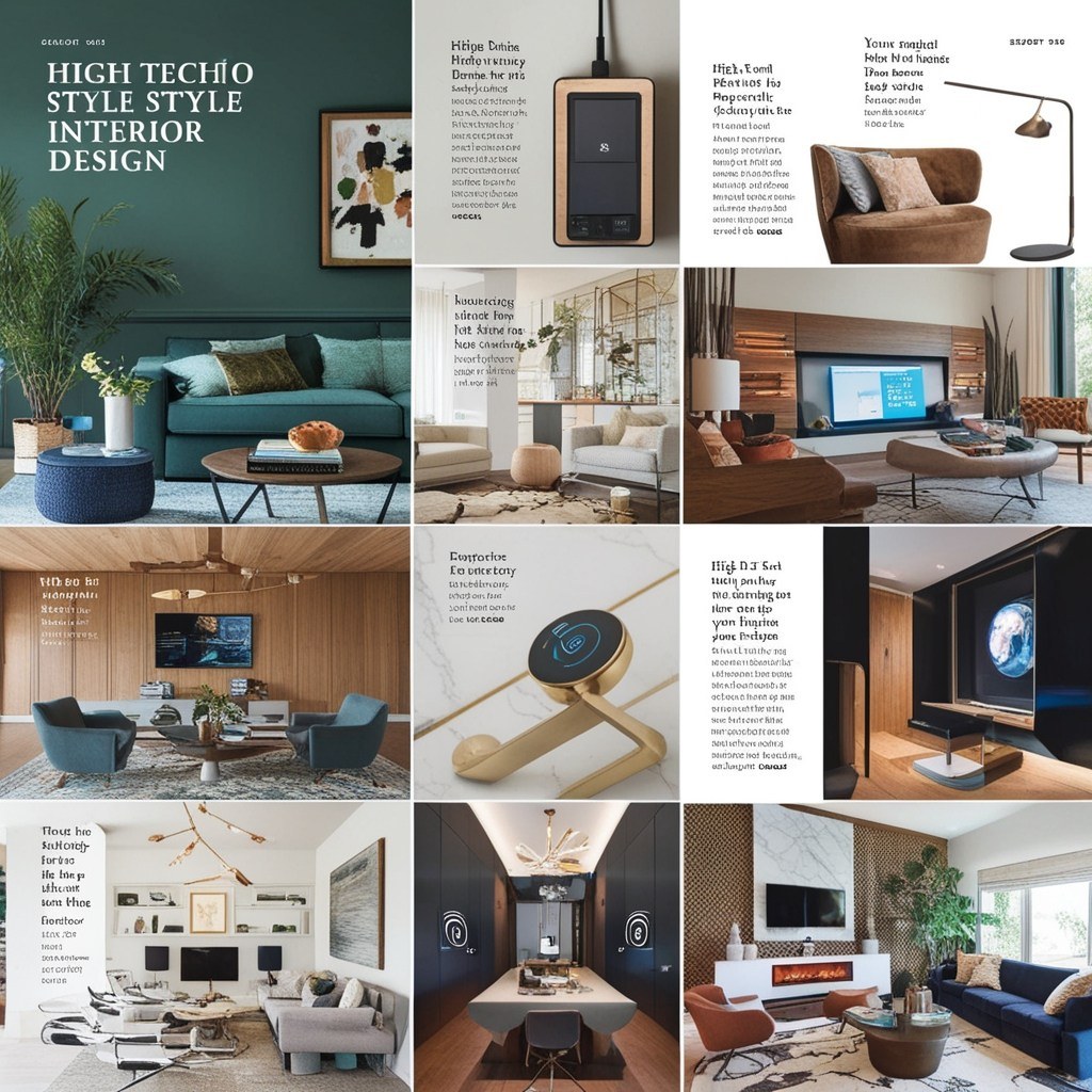 High Tech Style Interior Design - Explore Modern Solutions | Paintit.ai - 2