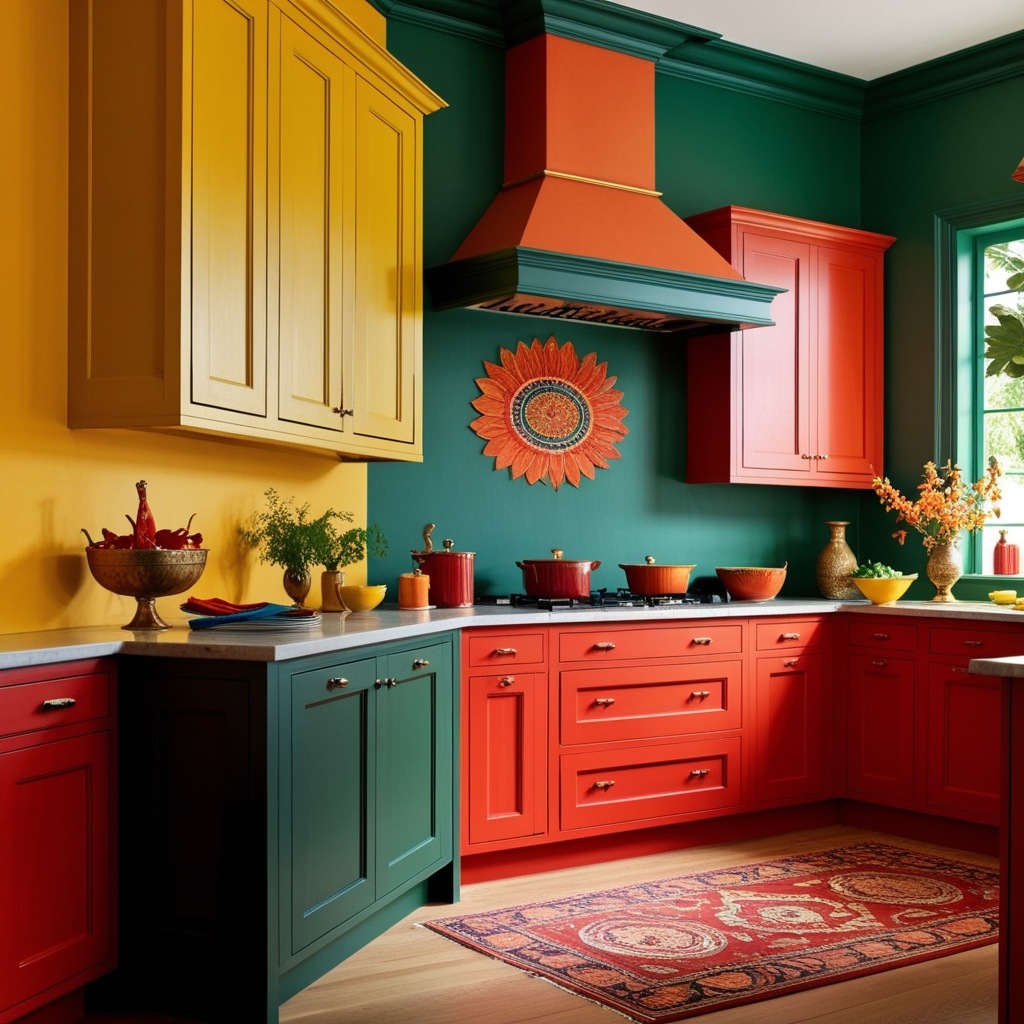 Indian Style Kitchen Interior Design - Discover Inspired Ideas | Paintit.ai - 3