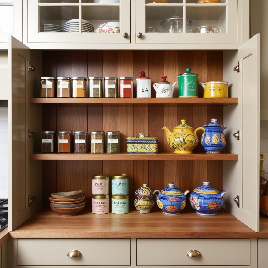 Indian Style Kitchen Interior Design - Discover Inspired Ideas | Paintit.ai - 6