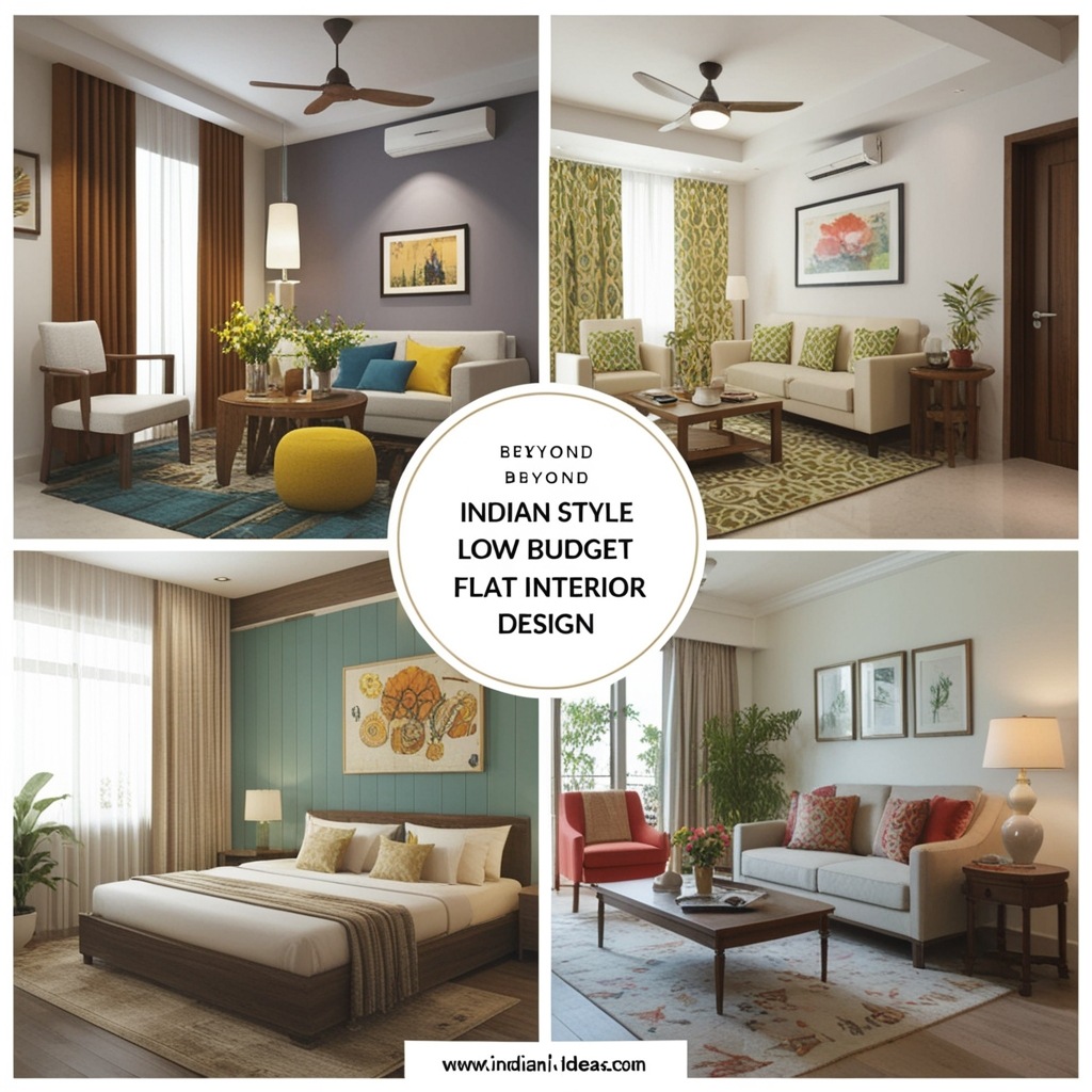 Indian Style Low Budget Flat Interior Design - Explore Your Options | Paintit.ai - 15