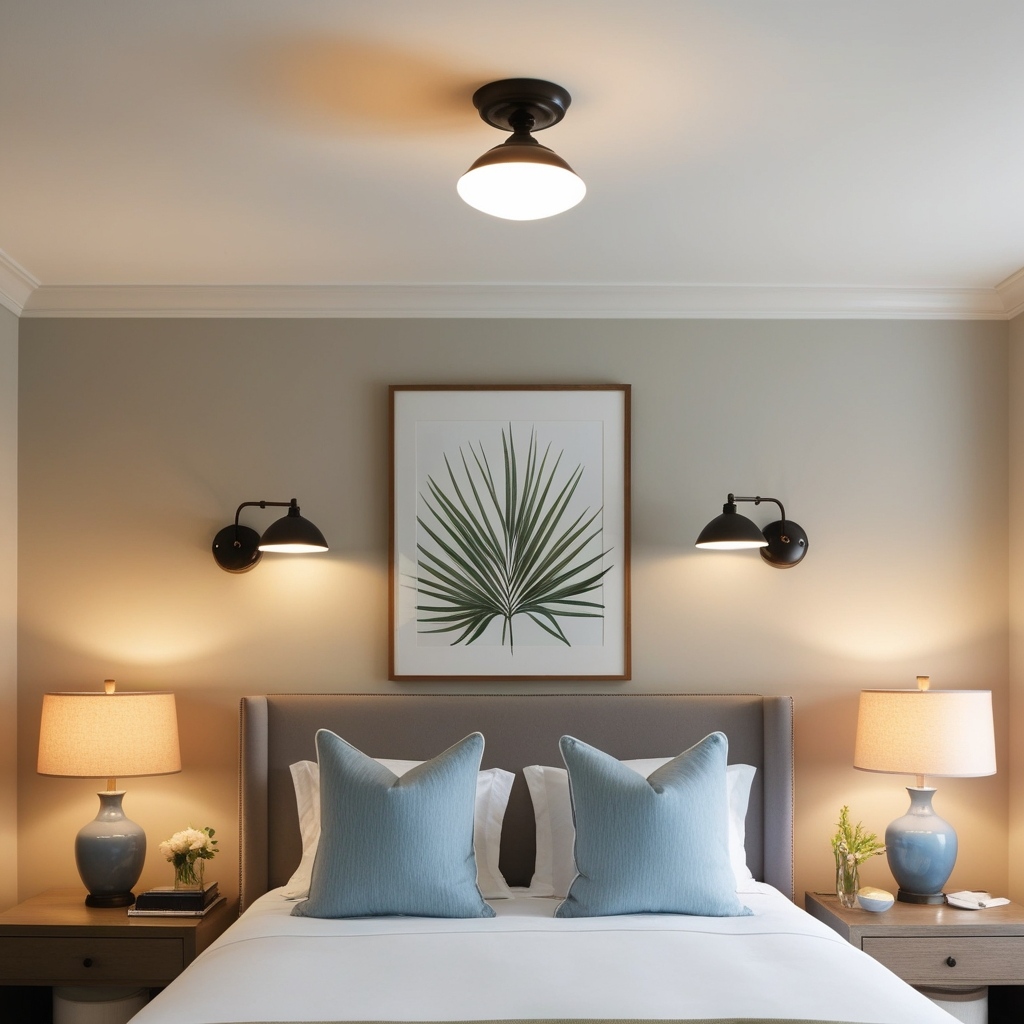 Indian Style Simple Middle Class Bedroom Interior Design - Get Inspired Today | Paintit.ai - 9