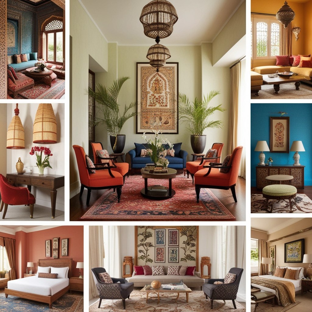 Indian Traditional Style Interior Design - Explore Inspiring Ideas | Paintit.ai - 17