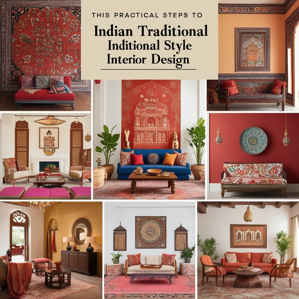 Indian Traditional Style Interior Design - Explore Inspiring Ideas | Paintit.ai - 2