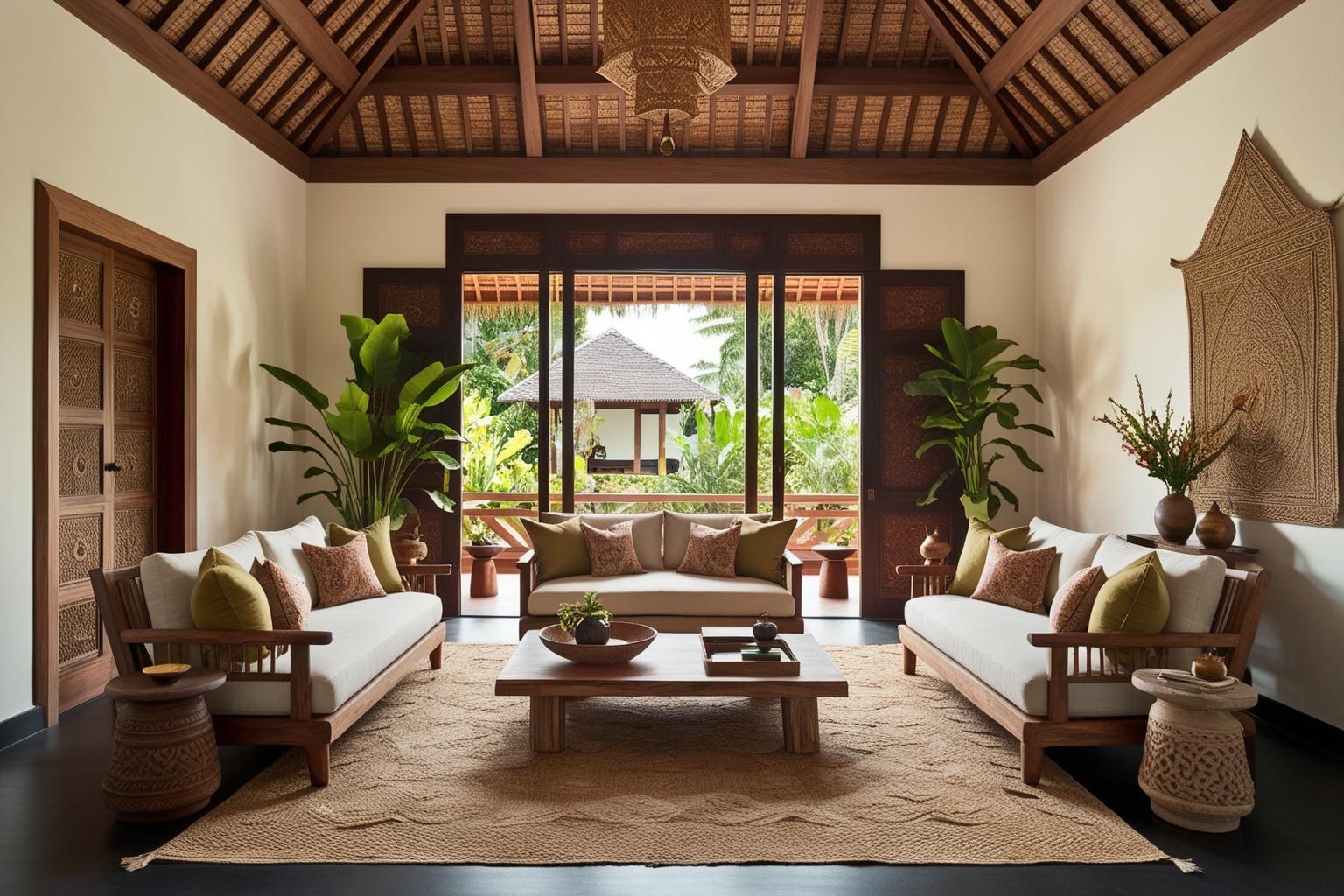 Indonesian Interior Design Style - Discover Inspiring Ideas | Paintit.ai - 1