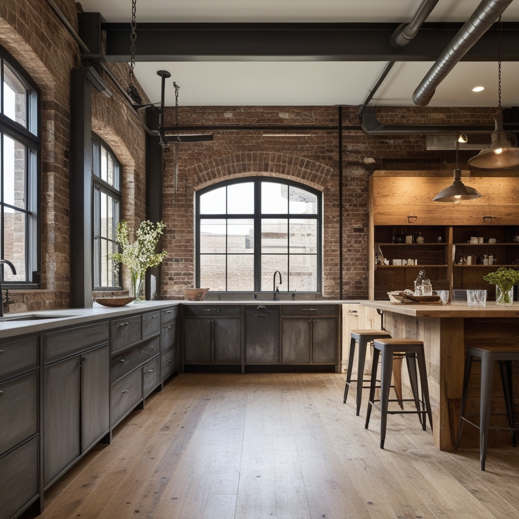 
Industrial Style Interior Design Characteristics – Key Features, Trends, and Ideas for Your Space | Paintit.ai
 - 7