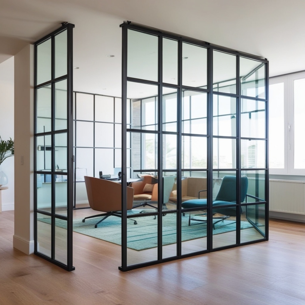 Industrial Style Modern Industrial Office Interior Design - Get Inspired Today | Paintit.ai - 13