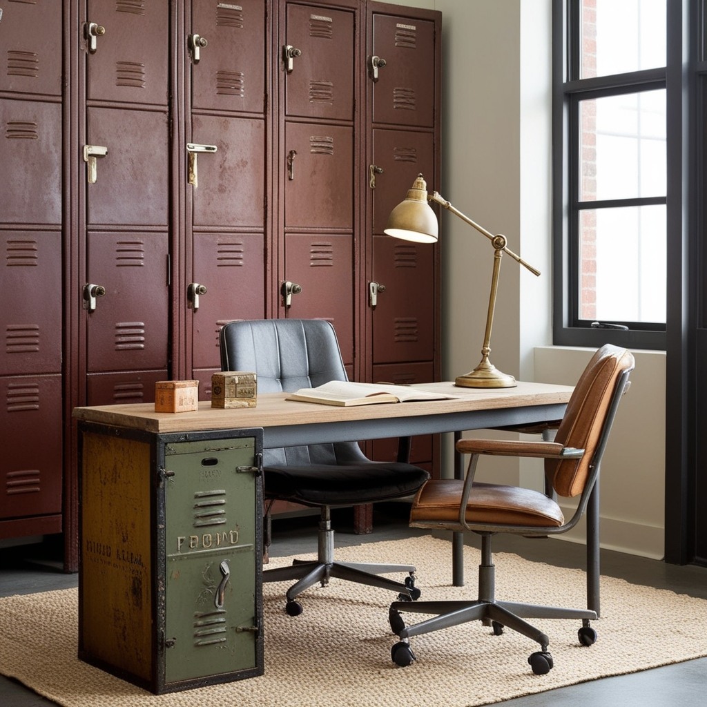 Industrial Style Modern Industrial Office Interior Design - Get Inspired Today | Paintit.ai - 16