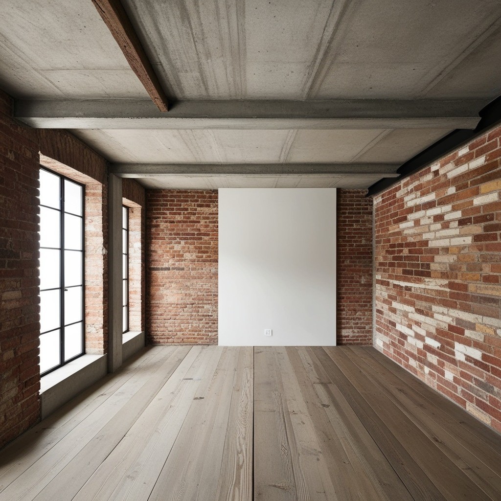 Industrial Style Modern Industrial Office Interior Design - Get Inspired Today | Paintit.ai - 3