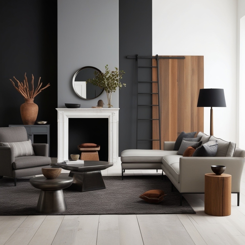 Industrial Style Modern Industrial Office Interior Design - Get Inspired Today | Paintit.ai - 4