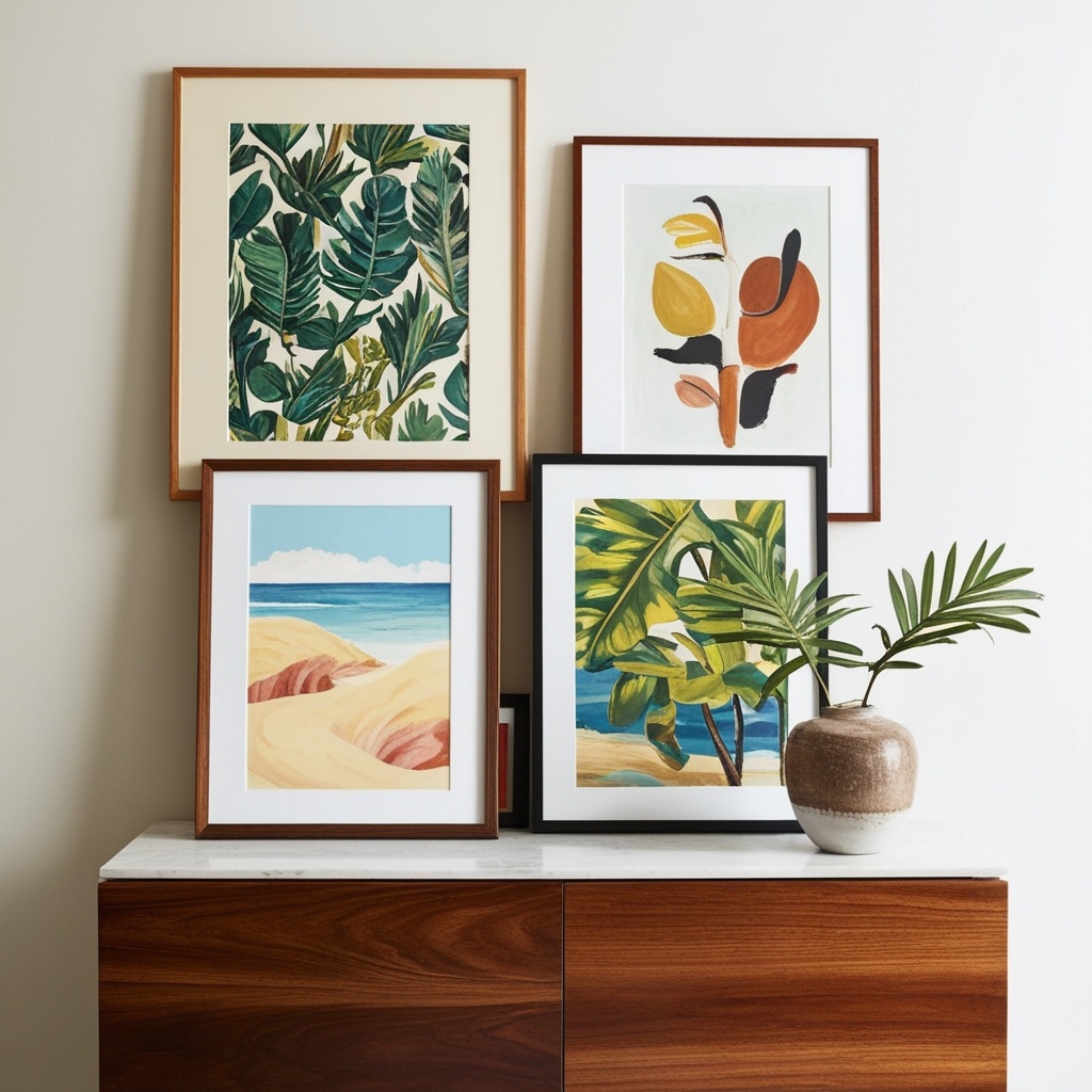 Eclectic Style Living Room Interior Design - Discover Inspiring Ideas | Paintit.ai - 6