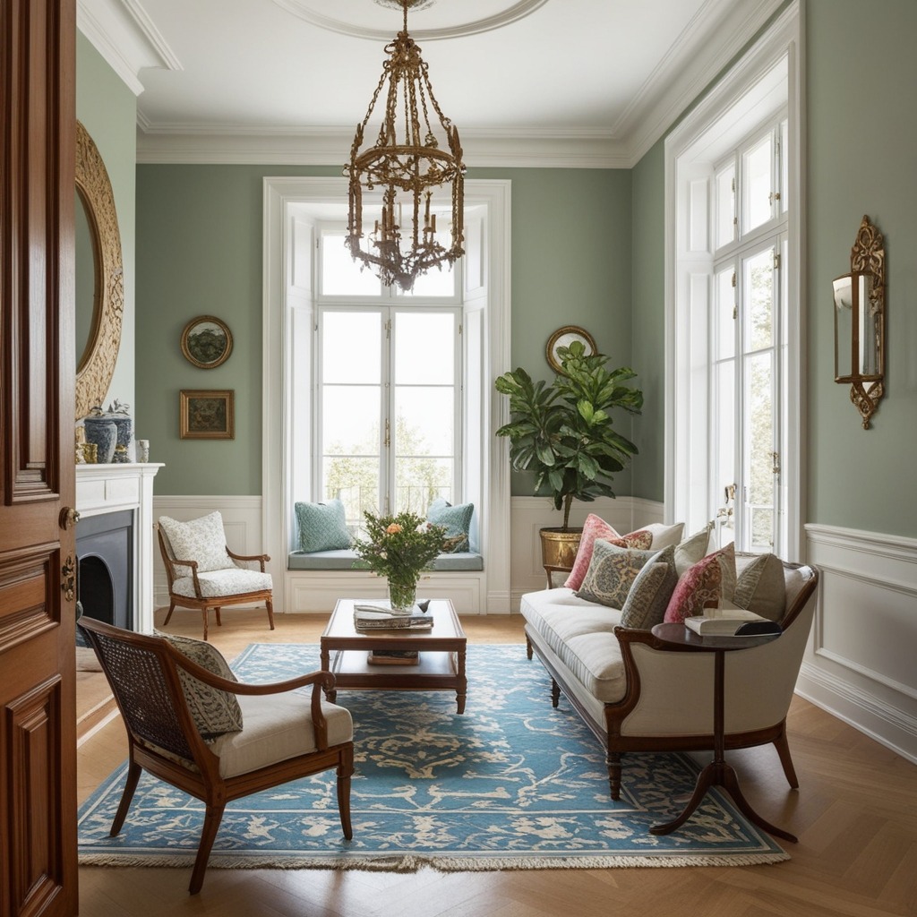 Gustavian Style Interior Design - Get Inspired for Your Home | Paintit.ai - 16