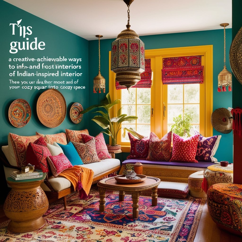 Interior Design Ideas Indian Style for Small Homes - Get Inspired Now | Paintit.ai - 2