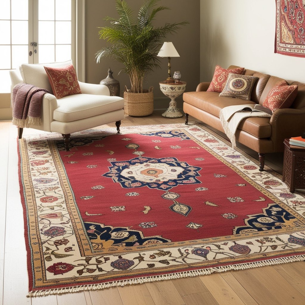 Interior Design of Hall in Indian Style - Explore Inspiring Ideas | Paintit.ai - 6