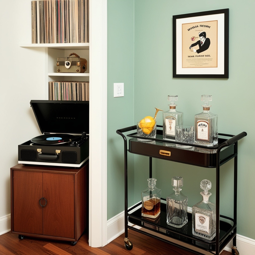 Interior Design Retro Style - Explore Vintage Details | Paintit.ai - 11