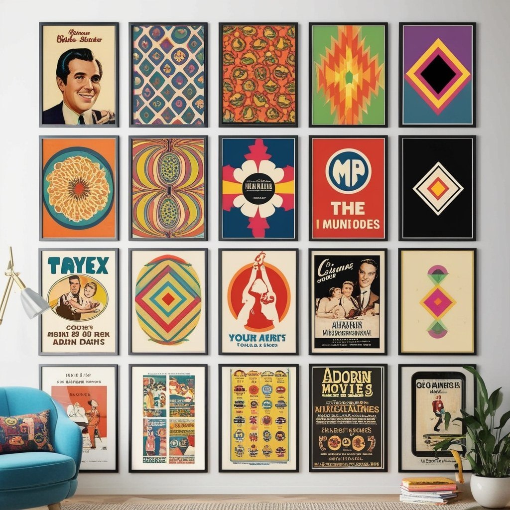 Interior Design Retro Style - Explore Vintage Details | Paintit.ai - 5