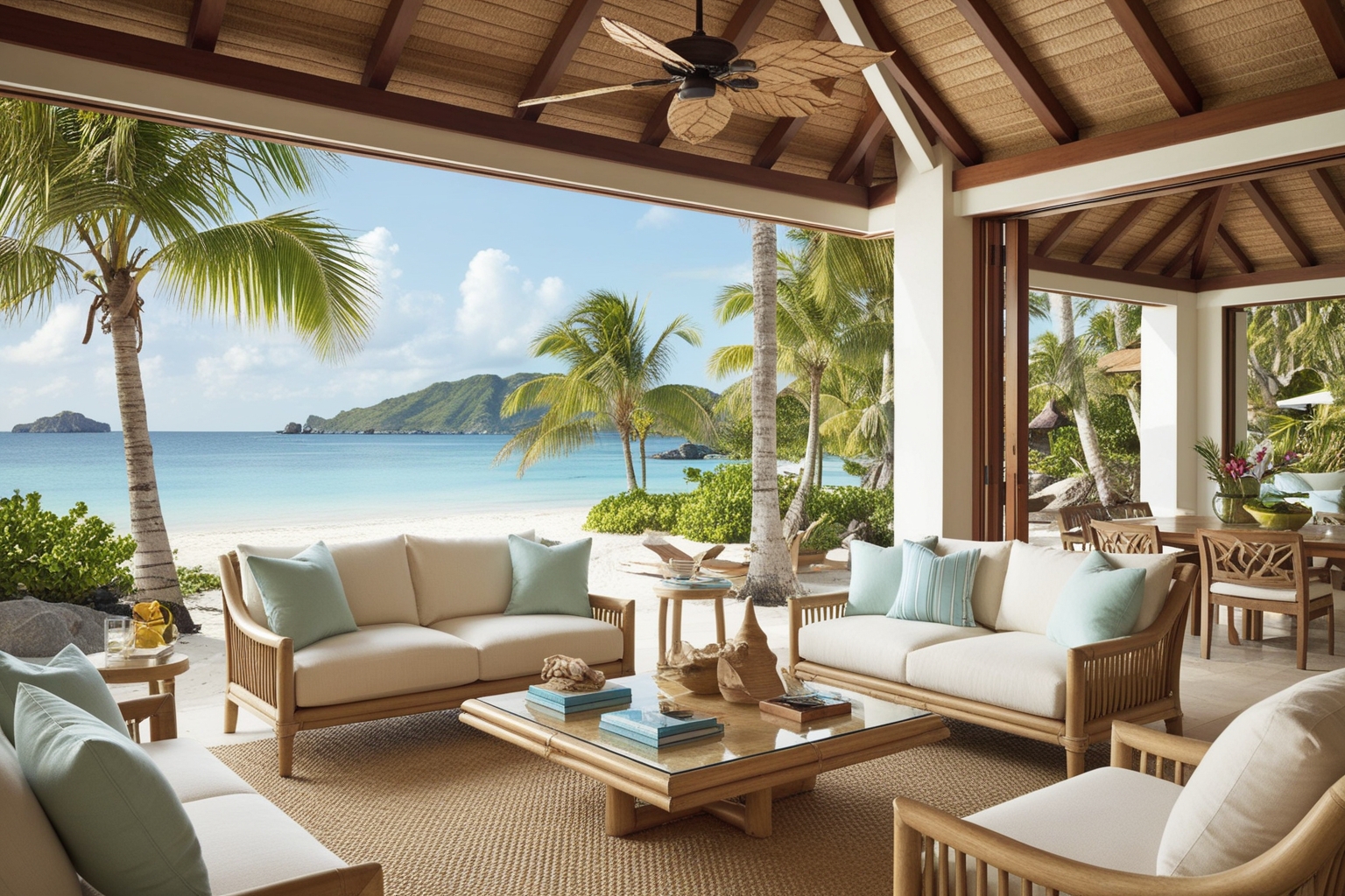 Island Style Interior Design – Creative Ideas & Tips | Paintit.ai - 1
