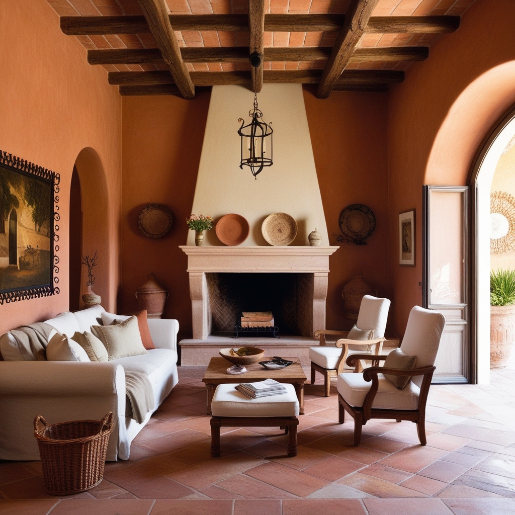 Italian Villa Style Interior Design – Creative Decor Ideas & Inspiration | Paintit.ai - 4