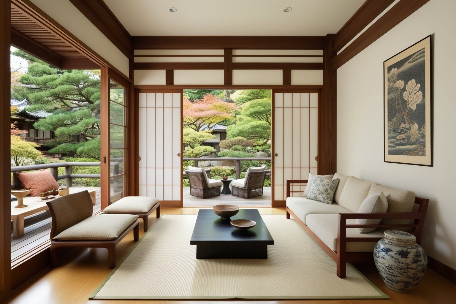 Japanese Zen Style Interior Design - Explore Inspiring Looks | Paintit.ai - 1