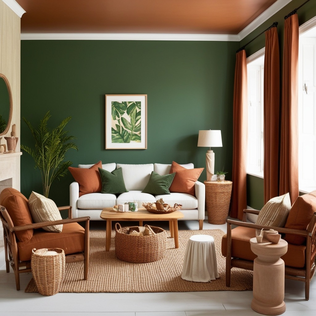 Jungle Style Interior Design - Explore Fresh Ideas Today | Paintit.ai - 6