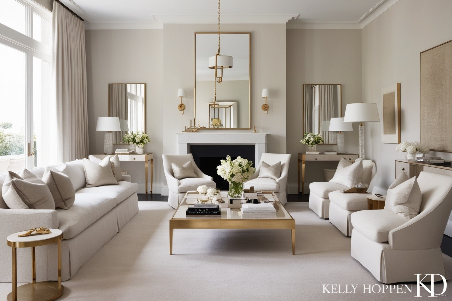 Kelly Hoppen Interior Design Style - Explore Modern Inspirations | Paintit.ai - 1