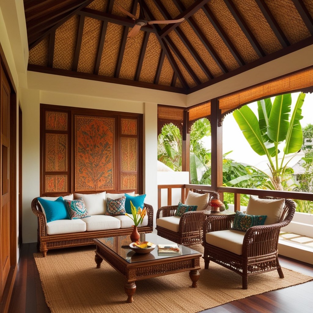 Kerala Style Interior Design - Explore Inspiring Ideas Now | Paintit.ai - 2