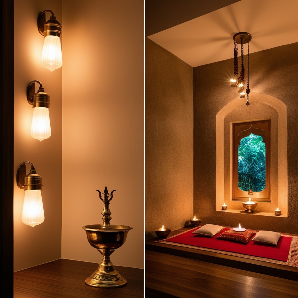 Kerala Style Pooja Room Interior Design - Explore Inspired Ideas | Paintit.ai - 12