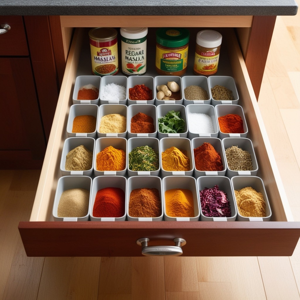 L Shaped Kitchen Interior Indian Style Small Modular Kitchen Design - Explore Inspiring Looks | Paintit.ai - 14