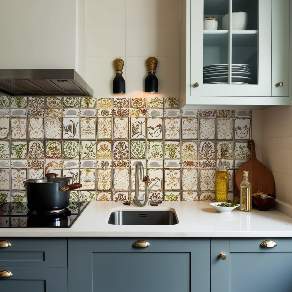 L Shaped Kitchen Interior Indian Style Small Modular Kitchen Design - Explore Inspiring Looks | Paintit.ai - 15