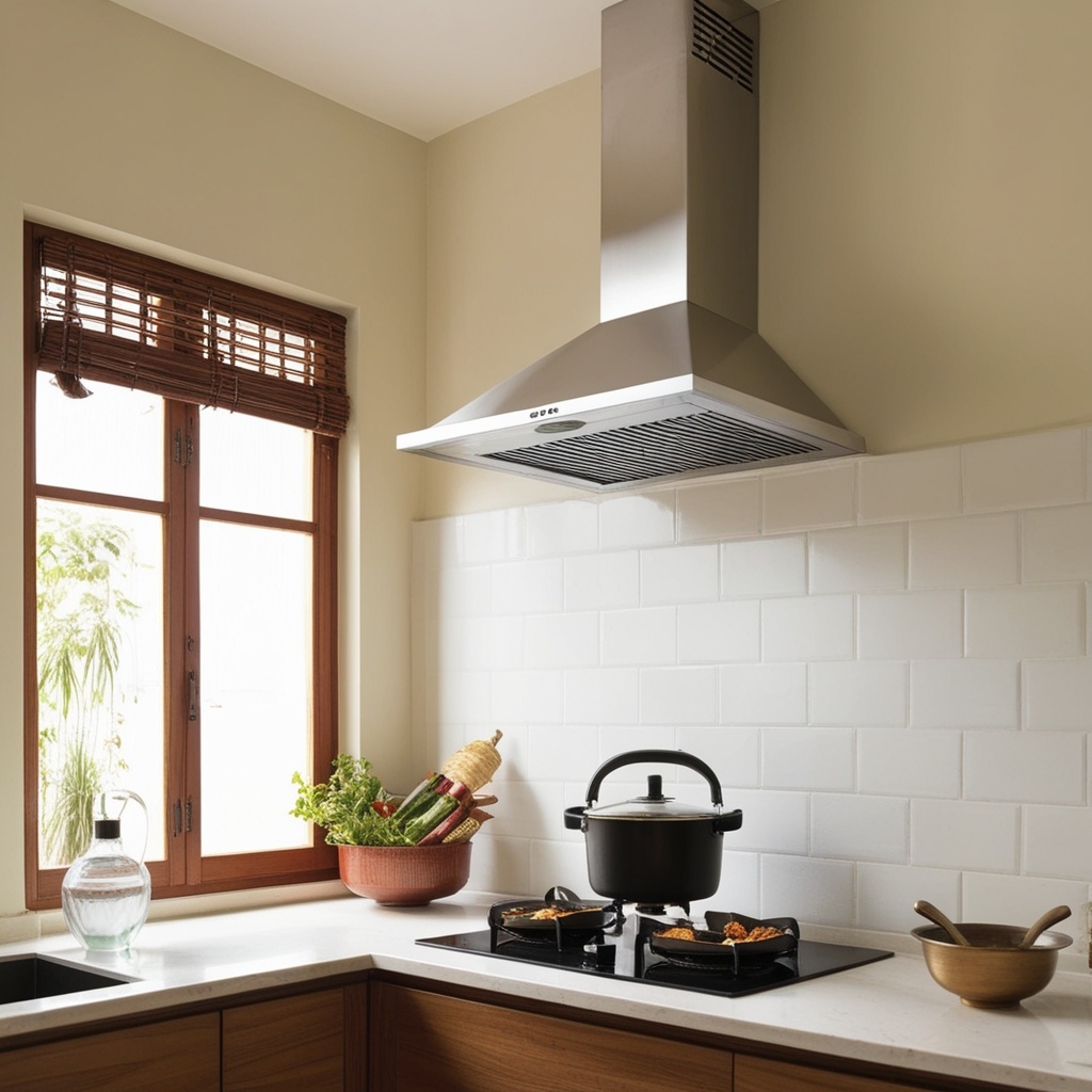 L Shaped Kitchen Interior Indian Style Small Modular Kitchen Design - Explore Inspiring Looks | Paintit.ai - 10