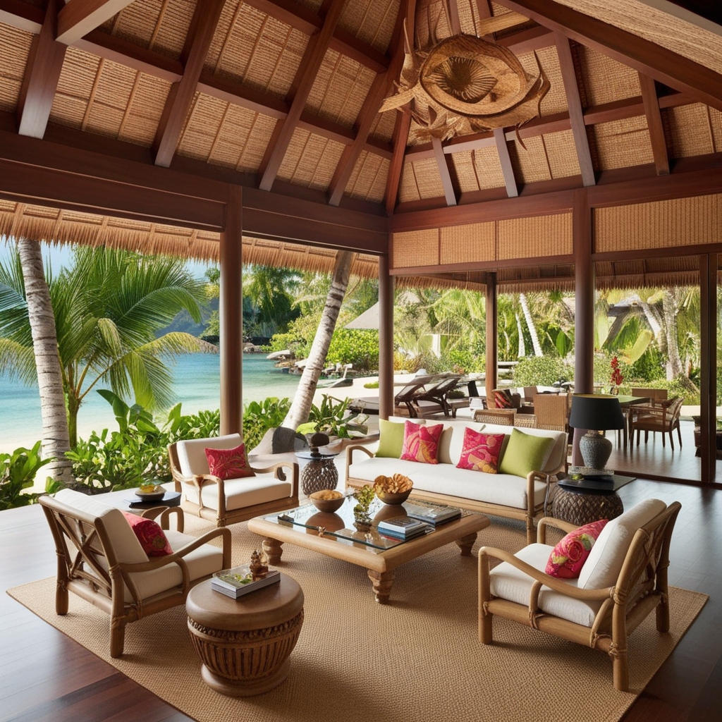 
Living Room Bali Style Interior Design – Key Features, Trends, and Ideas for Your Space | Paintit.ai
 - 12