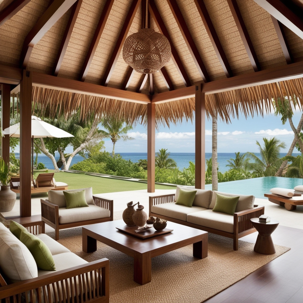 
Living Room Bali Style Interior Design – Key Features, Trends, and Ideas for Your Space | Paintit.ai
 - 2