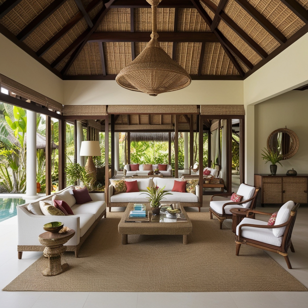 
Living Room Bali Style Interior Design – Key Features, Trends, and Ideas for Your Space | Paintit.ai
 - 11