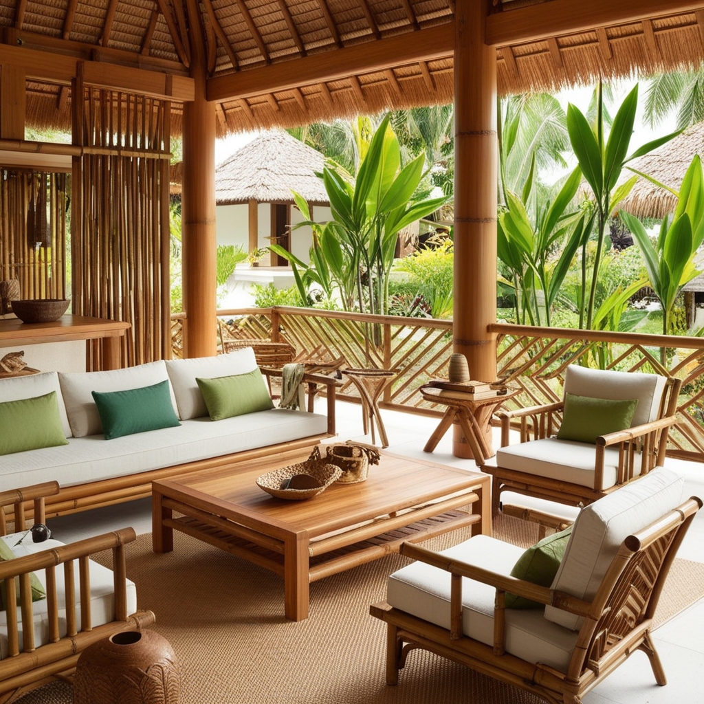
Living Room Bali Style Interior Design – Key Features, Trends, and Ideas for Your Space | Paintit.ai
 - 3