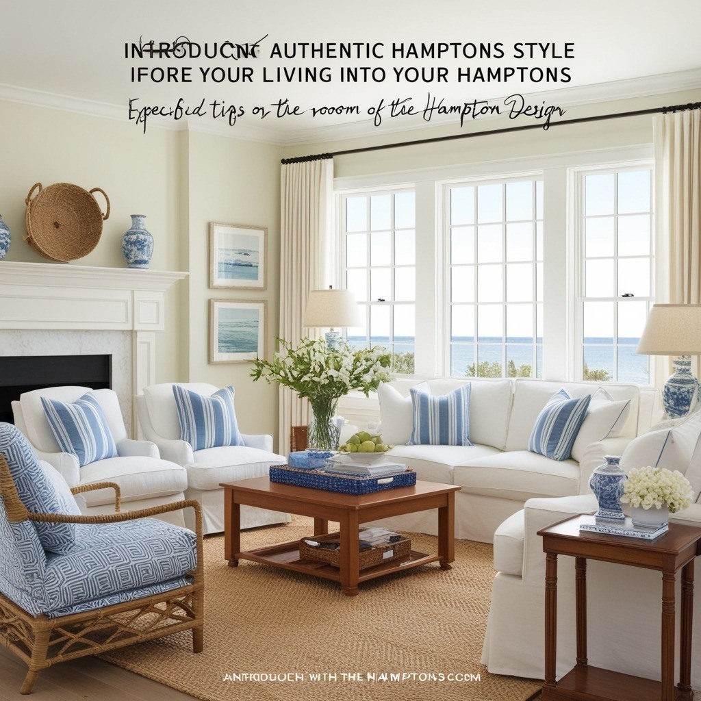 Living Room Interior Design Hamptons Style - Explore Your Perfect Space | Paintit.ai - 2