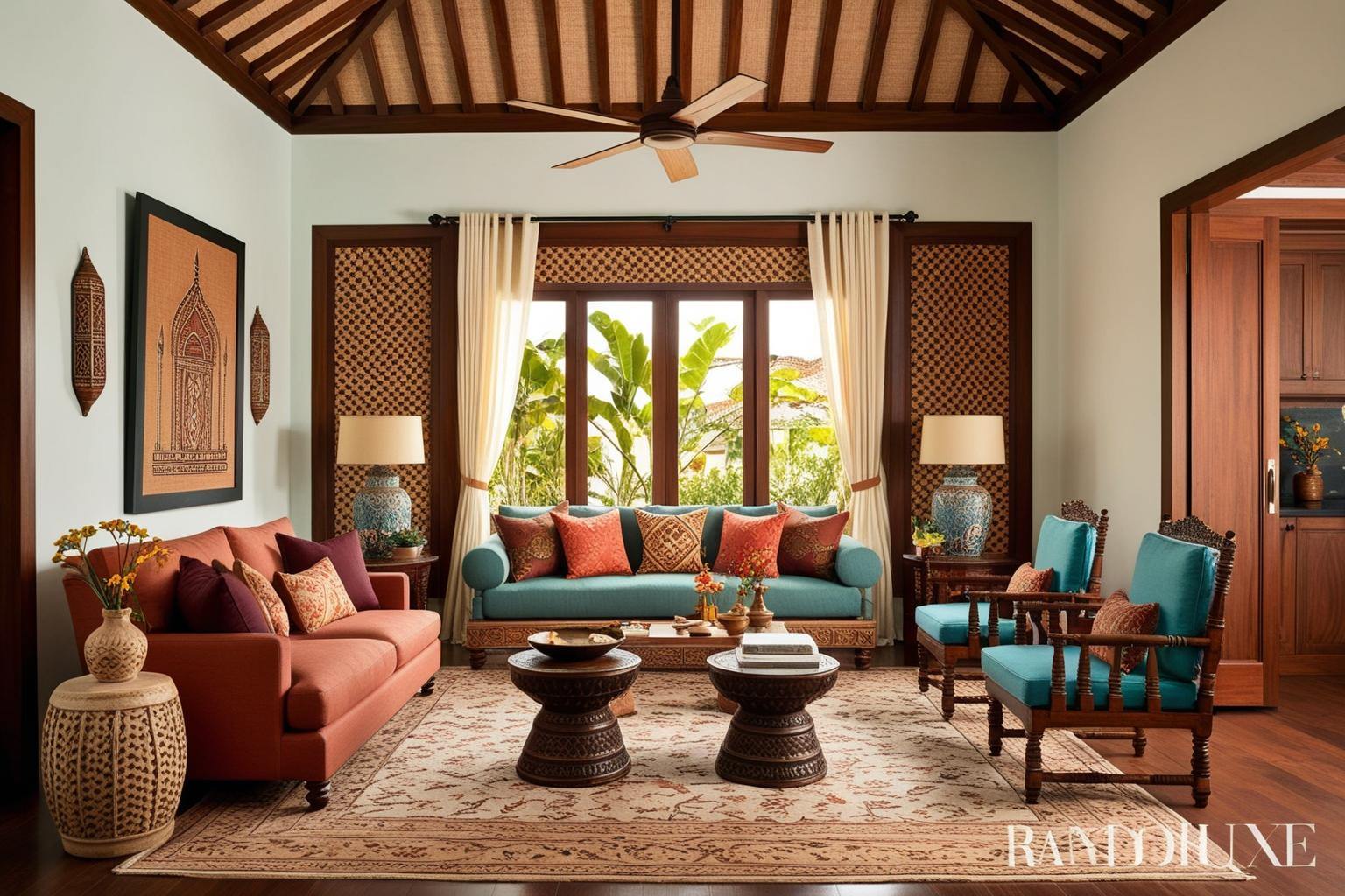 Living Room Interior Design Kerala Style - Explore Unique Inspirations | Paintit.ai - 1