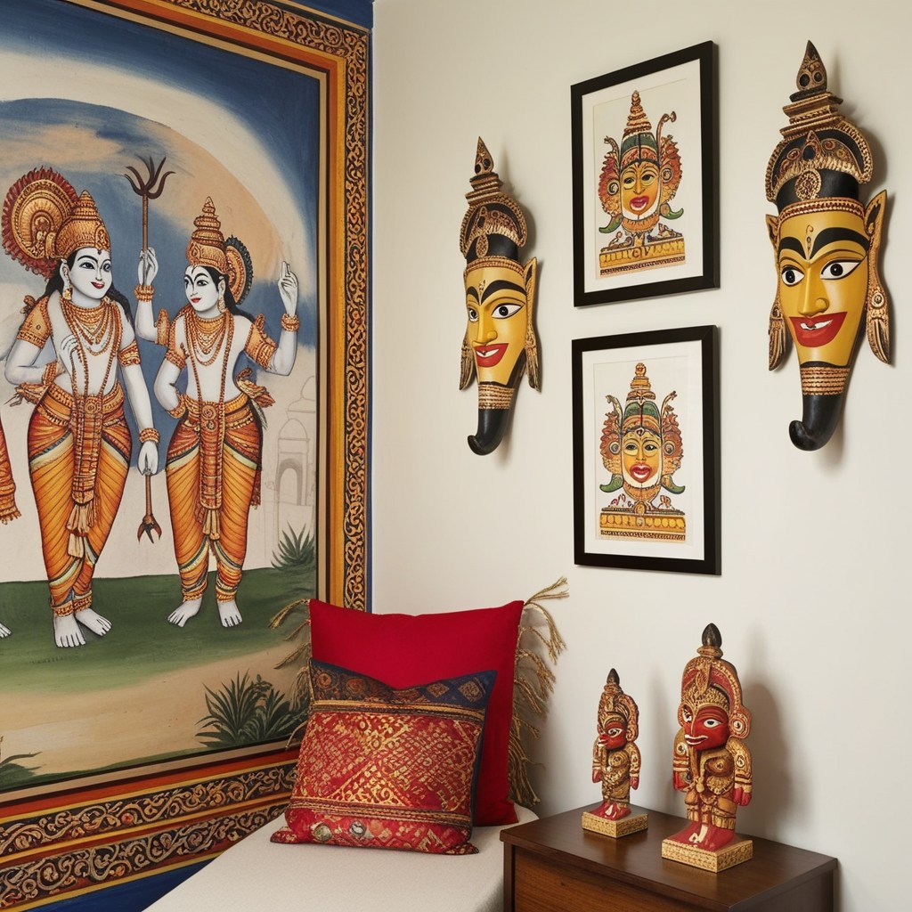 Living Room Interior Design Kerala Style - Explore Unique Inspirations | Paintit.ai - 5