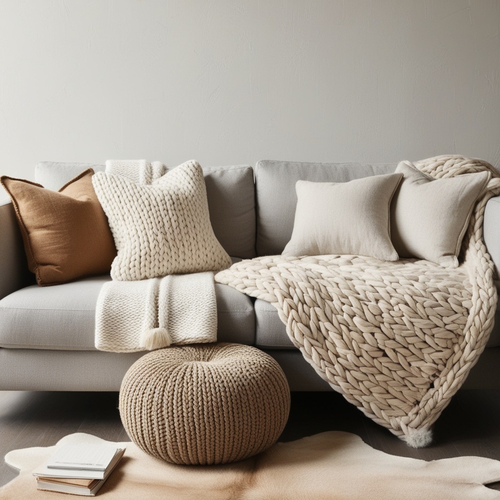 Living Room Nordic Style Interior Design - Explore Fresh Ideas | Paintit.ai - 6